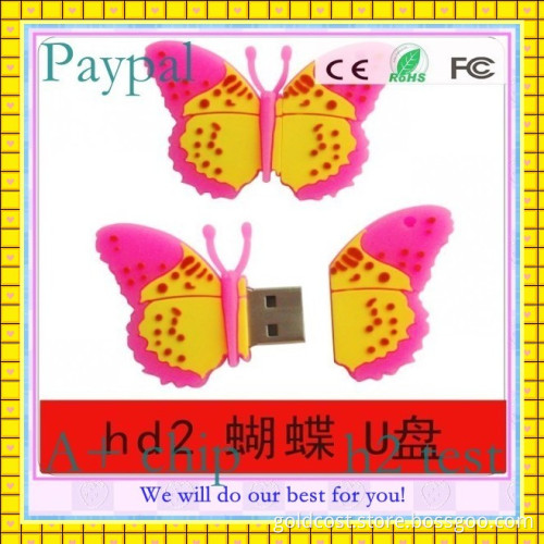 8GB Butterfly Shape USB Flash Drive (GC-B055)